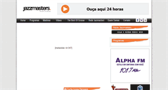 Desktop Screenshot of jazzmasters.com.br
