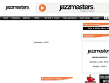 Tablet Screenshot of jazzmasters.com.br